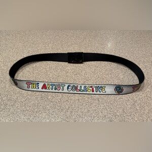 Unisex Zumiez Canvas Adjustable Belt “The Artist Collective”